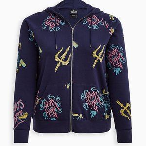 HP🎊🎊ZIP-UP HOODIE - FLEECE VILLAIN URSULA